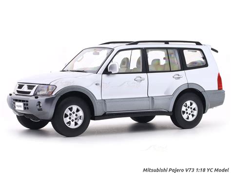 Mitsubishi Pajero V73 silver 1:18 YC Model licensed diecast Scale Model ...