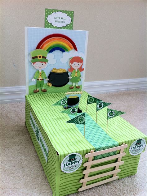 Leprechaun Trap that I made with my Kindergarten daughter for her ...