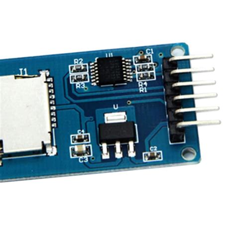 Micro SD Card Mini TF Module SPI Interfaces with Core Level Conversion ...