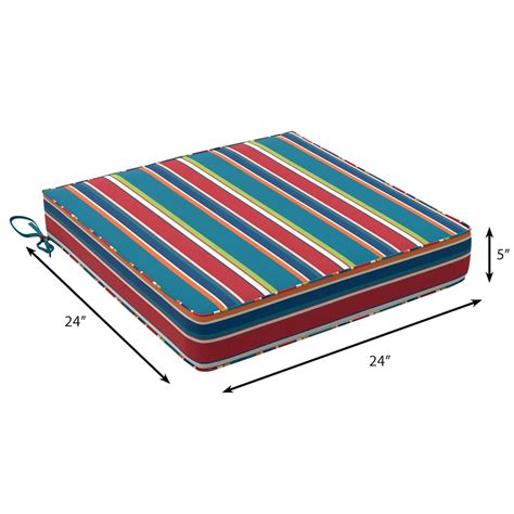 Alvarado Stripe Outdoor Deep Seat Cushion