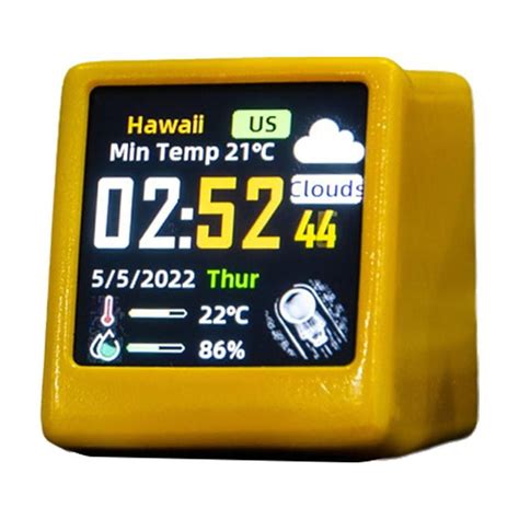 Image result for Digital Weather Clock