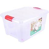 ARISTO Multipurpose Plastic Storage Container Box with Wheels 25 LTR ...