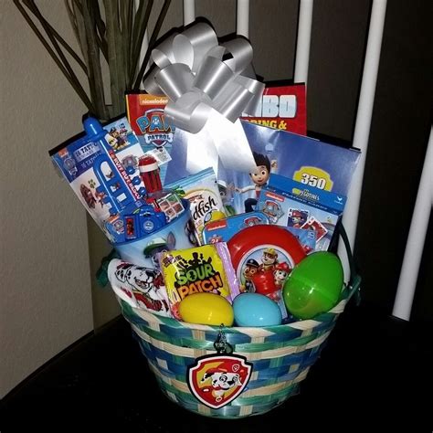 Paw Patrol Pre Filled Easter Basket | Filled easter baskets, Pre filled ...