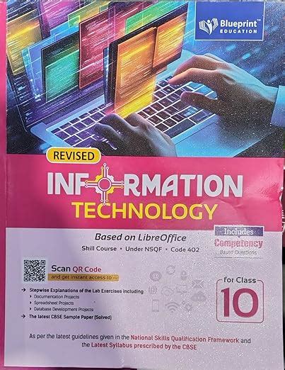 Blueprint Education Information Technology Textbook, Class 10, NSQF ...