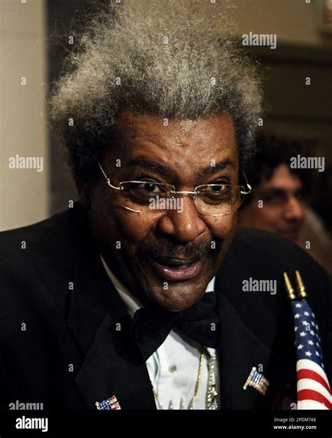 Boxing promoter and honoree Don King is shown at the Friars Club Roast ...