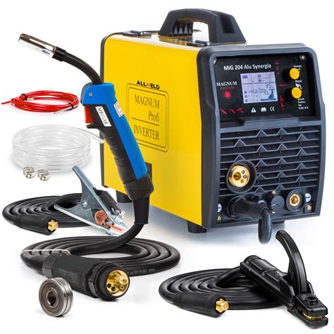 Buy MIG Welder Inverter 3 in 1 IGBT Synergy Automatic Settings Portable ...