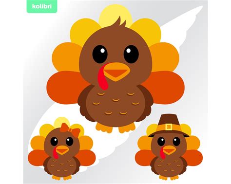 Tiny Turkey Clip Art