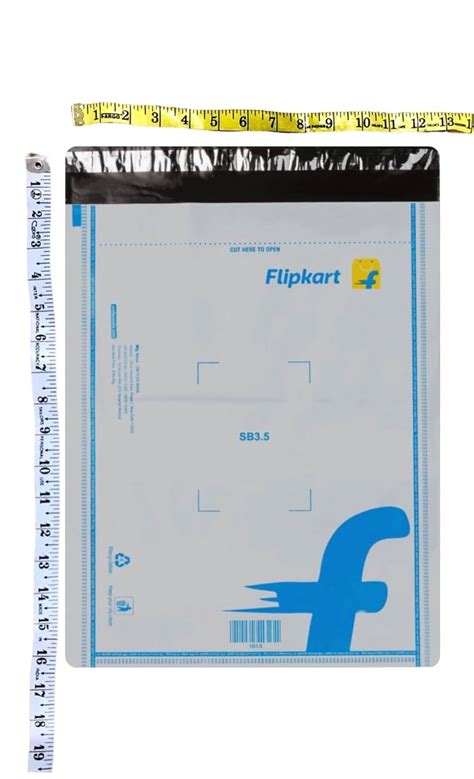 12 x 16 SIZE FLIPKRT BAG WITH POD (PACK OF 50 Peices) -> SWIPE photo ...