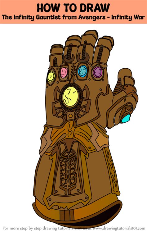 Infinity Gauntlet Tutorial Drawing 的图像结果