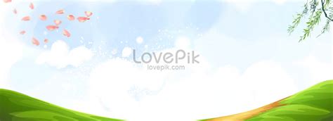 Blue Sky Banner Design Download Free | Banner Background Image on ...