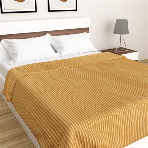 Buy Marshmallow Striped Double Blanket from Home Centre at just INR 2299.0