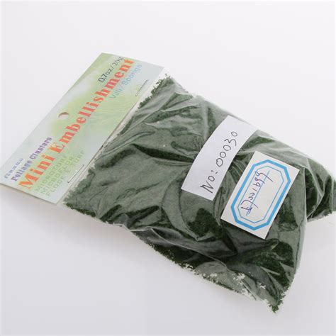 ⚡️Buy Maxbell Dark Green Granular Shape DIY Foliage Sponge Leaves Model ...