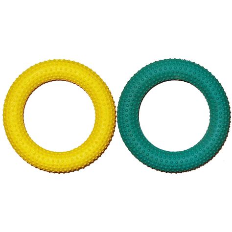 VIGOUR SPORTS Dotted Rubber Tennikoit Tennis Rings (6 inch, 2) : Amazon ...