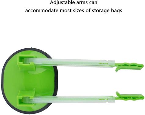 Buy Baggy Rack Stand Prep Bag Holders Adjustable Hands Free Bag Clips ...