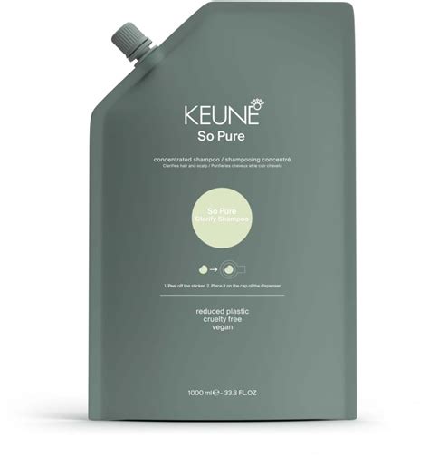 Keune So Pure Clarify Shampoo Refill 1000 ml | lyko.com
