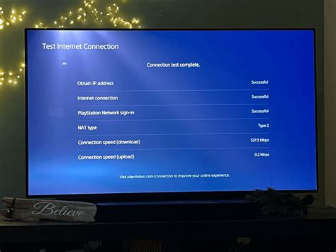 Image result for PS4 Test Internet Connection