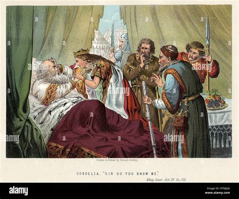 Shakespeare "King Lear" first performed c1605 Lear, betrayed by ...