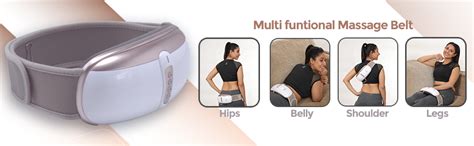 JSB HF59 Crazy Oscillatory Slimming Massage Belt with Rollers for Fat ...