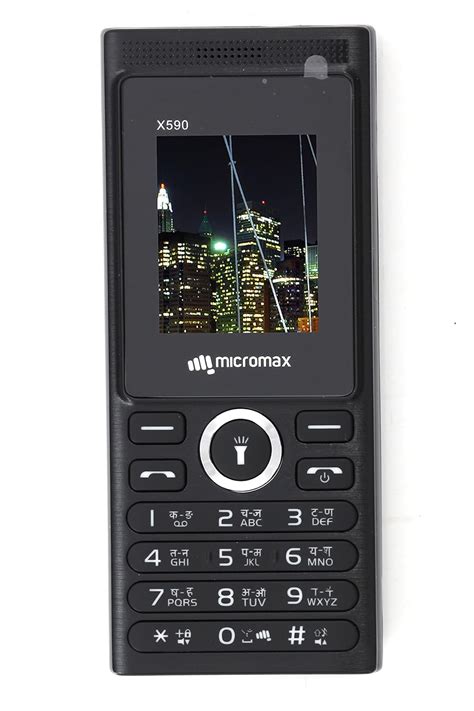 Micromax X590 Dual SIM Mobile Phone Keypad (Black) : Amazon.in: Electronics