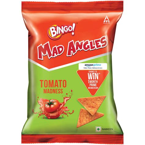 Bingo Mad Angles Tomato Madness, 66/72.5gm ( Weight may vary) : Amazon ...