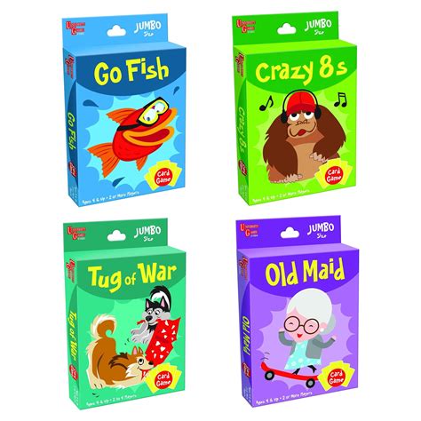 Children's Classic Card Games Assortment from University Games ...