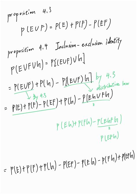 Inclusion — exclusion principle proof - lee1way - Medium