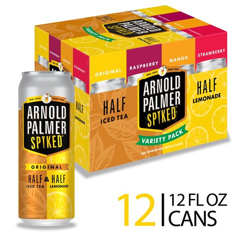 Arnold Palmer Spiked Half&Half Variety Pack Beer, 12 Pack, 12 fl oz ...