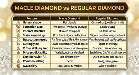 What Is a Macle Diamond? Rare Triangle Diamond Explained – Glazed Diamonds