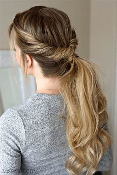 How To Make Open Hair Style by Everyday Flip Twist Ponytail Sue How To Make Open Hair Style