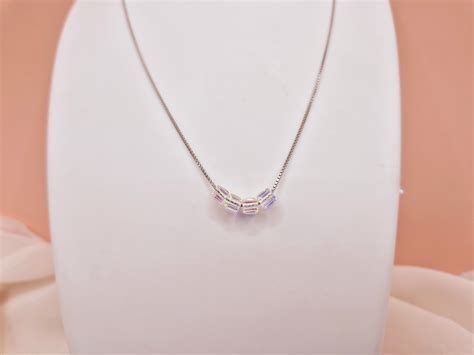 CRYSTAL ELEGANCE SILVER CHAIN PENDENT – Kinavah