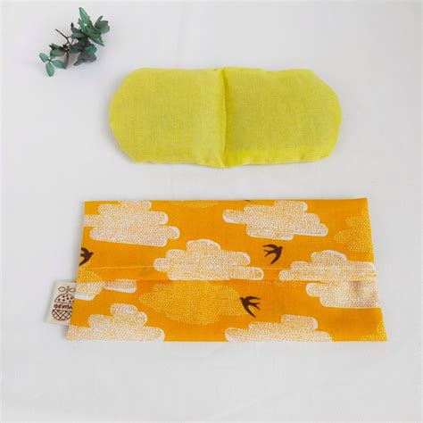 目の疲れに 無農薬玄米アイピロー 【送料無料】つばめ柄 安眠 免疫アップ アレルギー 花粉症 温活 冷え | お困りごとをお裁縫で解決＠グッズ ...