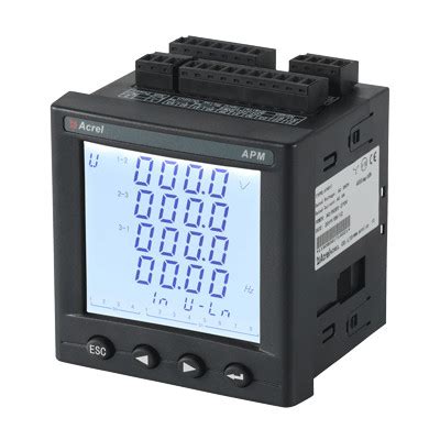 400V 690V Ac Elektrik Sayacı / Ac 3 Fazlı 4 Telli Statik Kwh Metre