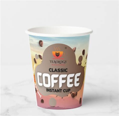 Teaology Instant Coffee 10 X 150 ml Cups