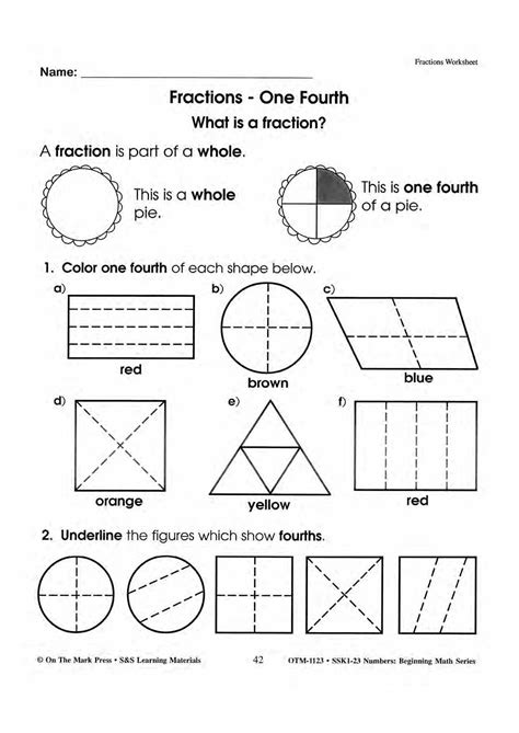Image result for Math Worksheets On Fractions
