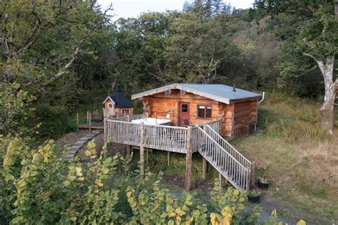 Pine Marten - Spectacular Log Cabin in Argyll - Cabins for Rent in ...
