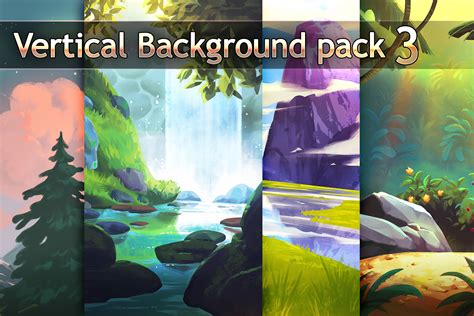 Vertical Background Pack #3 | 2D Environments | Unity Asset Store