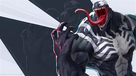 Venom from Marvel Rivals Wallpaper 4k for Desktop ID:12869