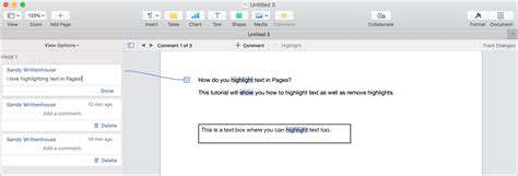 How to Highlight in Mac Pages 的图像结果