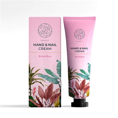 Buy Yahvi Hand & Nail Cream British Rose With Shea Butter, Kokum Butter ...