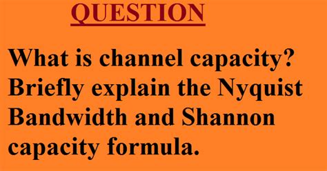 Image result for Formula for Channel Capacity