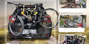 BikerZ™ Universal Rear Mounted Car Bike Rack for SUVs, Sedans and ...