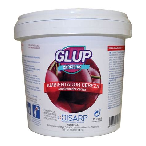 Glup – Ambientador Cereza en capsulas de DISARP – Cuido Mi Negocio