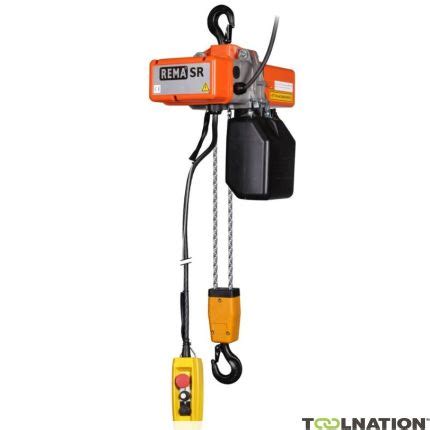 Rema 0801204-4 SR 230 V electric chain hoists 24V controlled 500kg 4 meters
