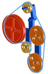 SolidWorks Belt Feature 的图像结果