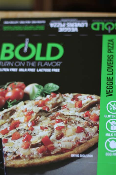 San Jose Food Blog: Bold Organics - Gluten free frozen pizza