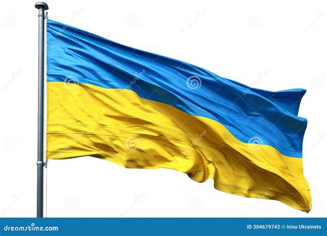 Yellow And Blue Flag