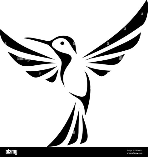 Hummingbird Clip Art Black And White Black And White Hummingbird