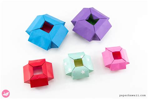 Image result for Geometric Origami Box Tutorial