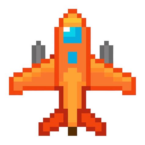 Pixel art plane Images - Free Download on Freepik