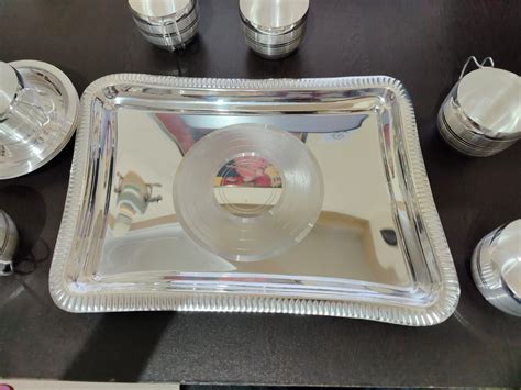 ELEGANT GERMAN SILVER TEA SET WITH TRAY -MK001TS – www.soosi.co.in